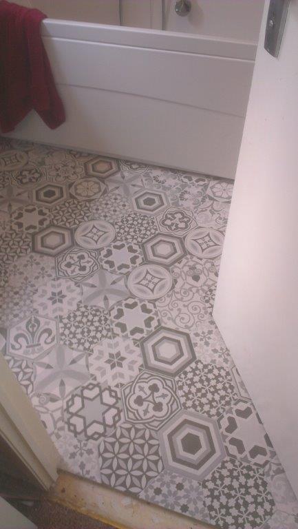 Pattern tiles are getting more popular